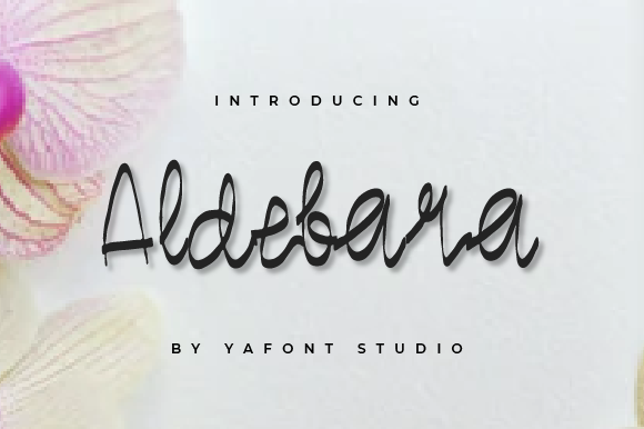 Aldebara: A Quirky Handwritten Font for Eye-Catching Web Design