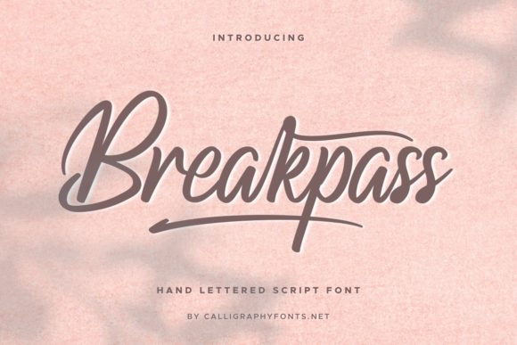 Breakpass Font: Elevating Digital Brand Identity