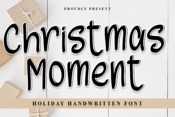 Christmas Moments Font: Joyful Branding for Small Business