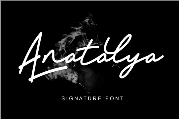 Discover Anatalya: A Handwritten Font for Elegant Publishing