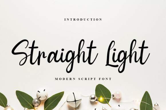 Discover Straight Light: A Font for Elegant Editorial Design