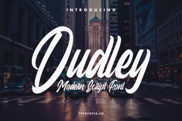 Dudley: A Modern Script Font for Web Design