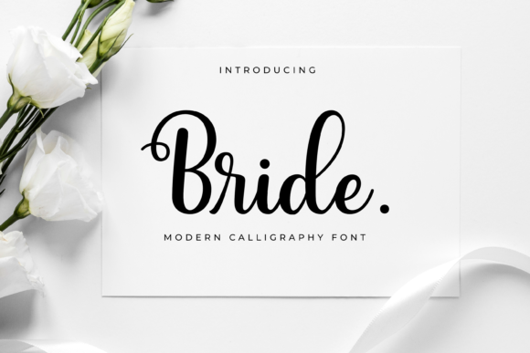 Elevate Your Brand with Bride: A Modern Handwritten Font