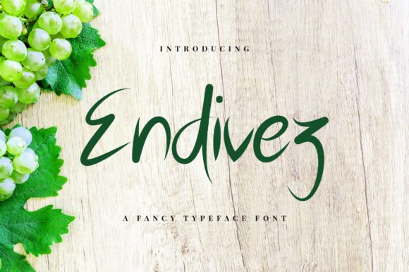 Endivez: A Handwritten Font for Modern Web Design