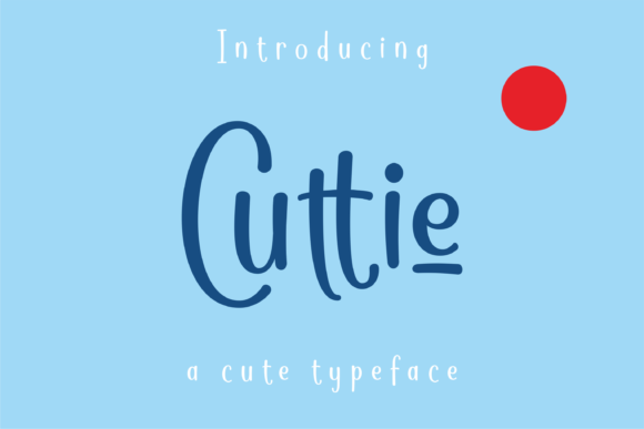 Enhance Your Brand with Cuttie: A Sweet Handwritten Font