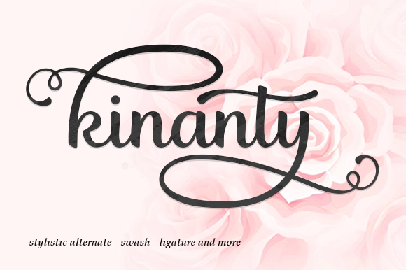 Enhance Your Brand with KInanty: A Contemporary Calligraphy Font