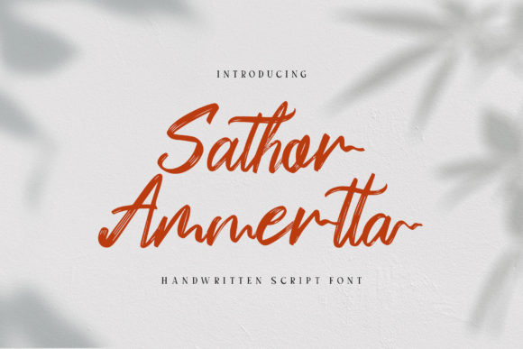 Enhance Your Campaigns with Sathor Ammertta Font
