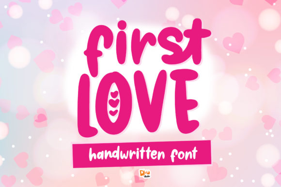 First Love: A Handwritten Font for Engaging Campaigns