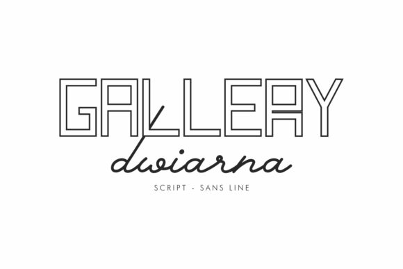 Gallery Dwiarna Font: Elevating Handmade Labels & Packaging