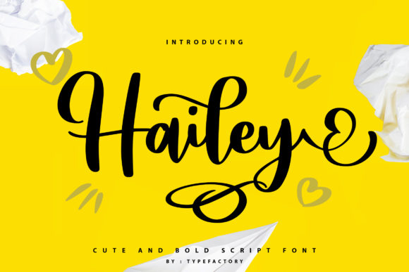 Hailey: The Perfect Script Font for Editorial Elegance
