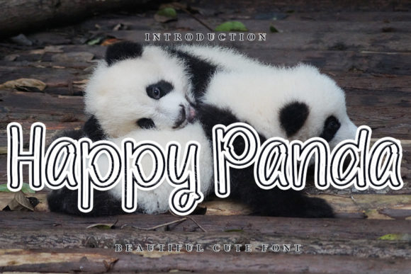 Happy Panda: A Whimsical Handwritten Font for Creative Campaigns