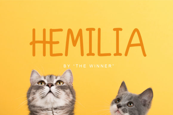 Hemilia: A Handwritten Font for Editorial Elegance