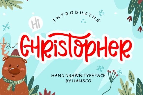 Hi Christopher Font: Joyful Typography for Digital Campaigns