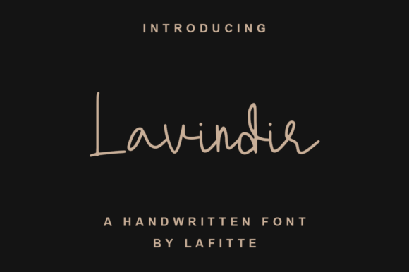 Lavindir Font Review: A Handwritten Typeface for Editorial Design