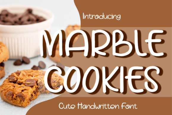 Marble Cookies: A Handwritten Font for Editorial Charm
