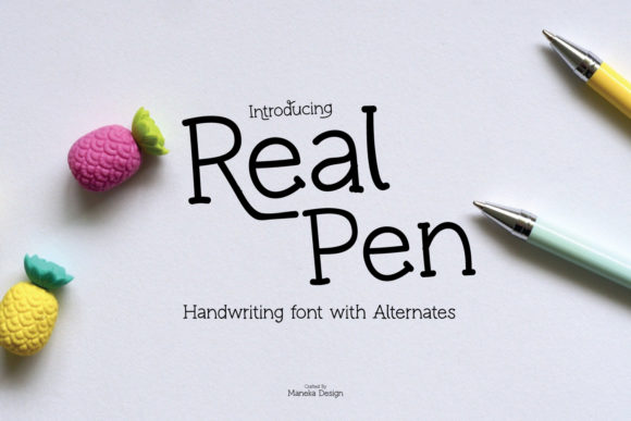 Real Pen: The Handwritten Font for Clear, Engaging Campaigns
