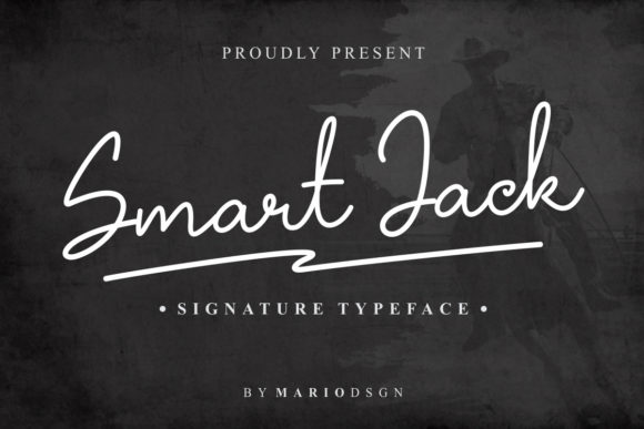Smart Jack: A Versatile Handwritten Font for Creative Branding
