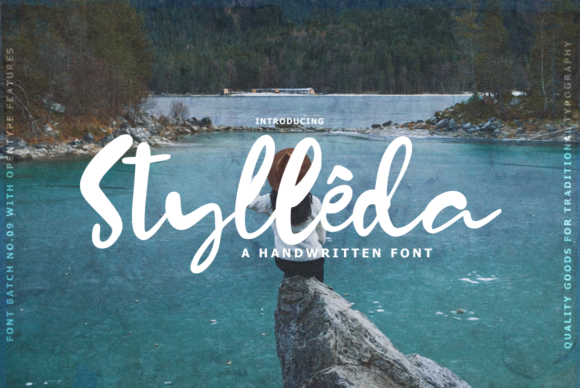 Stylleda: A Handwritten Font for Editorial Charm