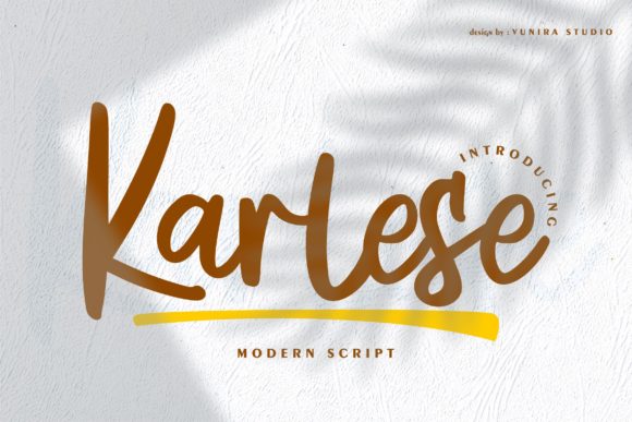 Transform Your Brand with Karlese: A Versatile Script Font