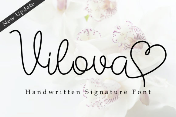 Vilova: A Script Font for Elegant Editorial Design